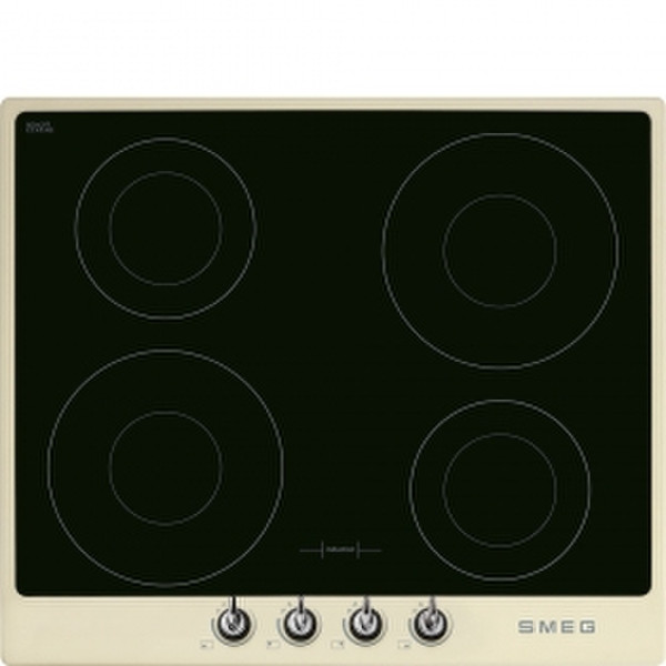 Smeg PI964P Встроенный Индукционная Кремовый плита