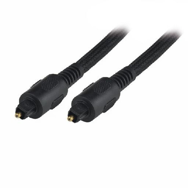 MCL 1m Toslink 1м TOSLINK TOSLINK Черный аудио кабель