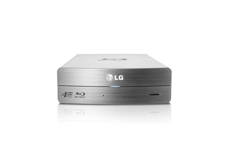 LG BE16NU50 Blu-Ray RW Silber