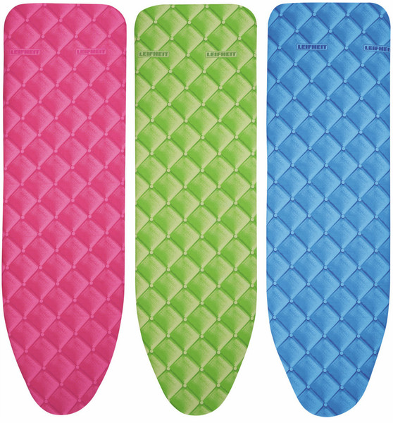 LEIFHEIT Cotton Comfort S/M Ironing board padded top cover Хлопок Синий, Зеленый, Розовый
