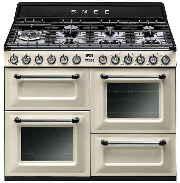 Smeg TR4110PD1 Отдельностоящий Gas hob A Кремовый кухонная плита