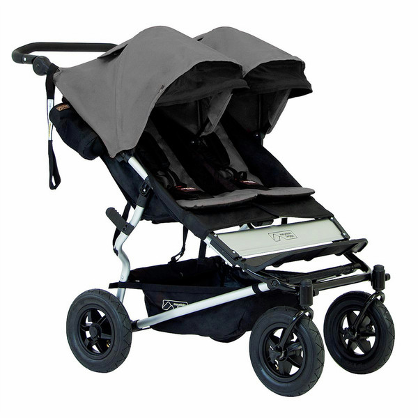 Mountain Buggy Duet Side-by-side stroller 2seat(s) Black,Grey