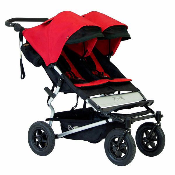 Mountain Buggy Duet Side-by-side stroller 2seat(s) Black,Red