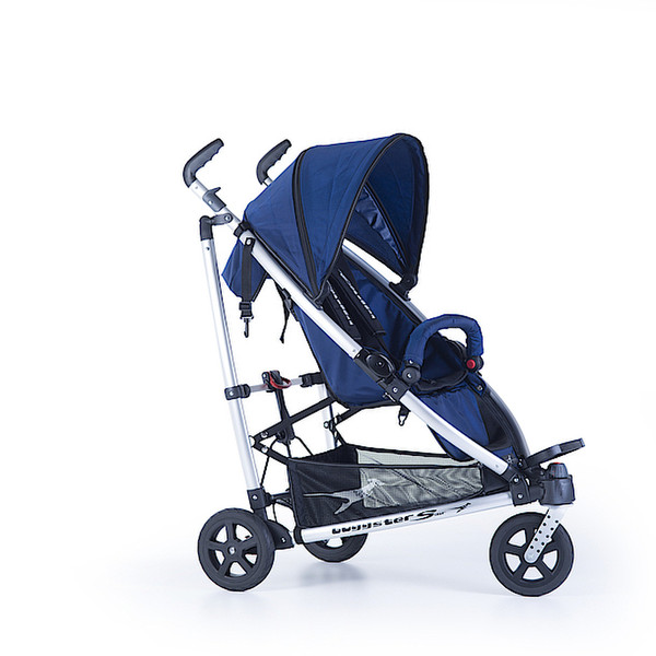 TFK Buggster S Air Jogging stroller 1seat(s) Black,Blue,Stainless steel
