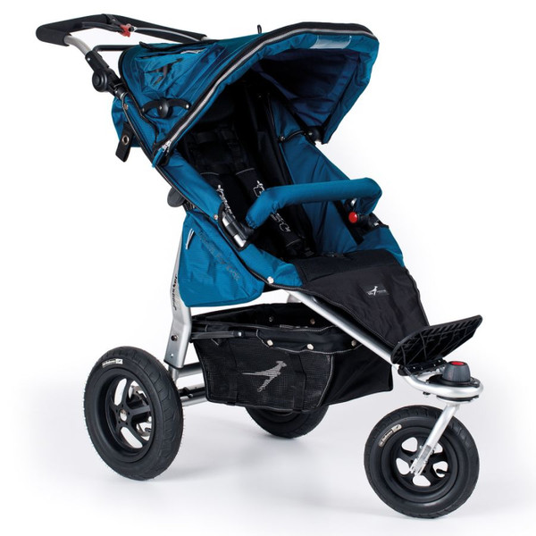 TFK Joggster Twist Jogging stroller 1seat(s) Black,Blue,Stainless steel