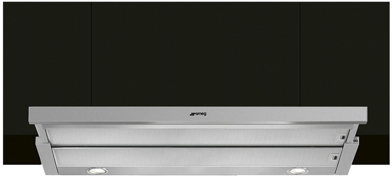 Smeg KSET900HXE Semi built-in (pull out) 610m³/h A Stainless steel cooker hood