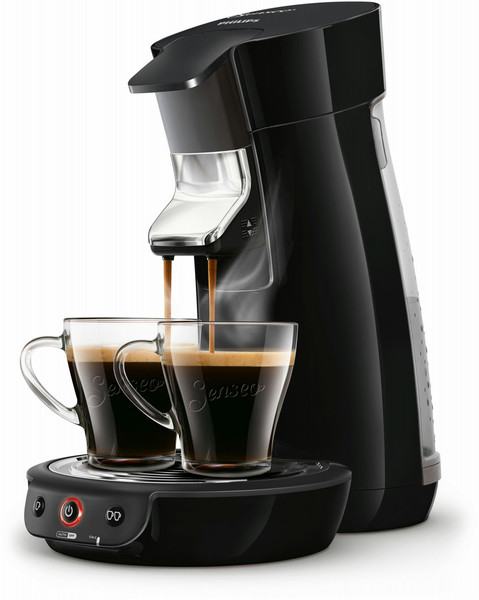 Senseo Viva Café HD7829/61 freestanding Fully-auto Pod coffee machine 0.9L 6cups Black coffee maker