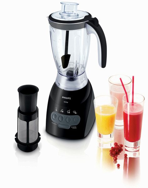 Philips HR2031/90 Tabletop blender 2L 600W Black blender