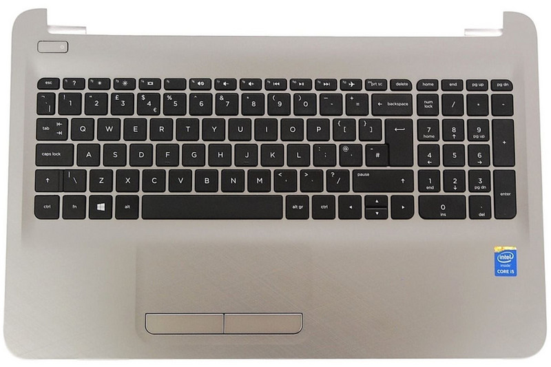 HP 813975-B31 Housing base + keyboard запасная часть для ноутбука