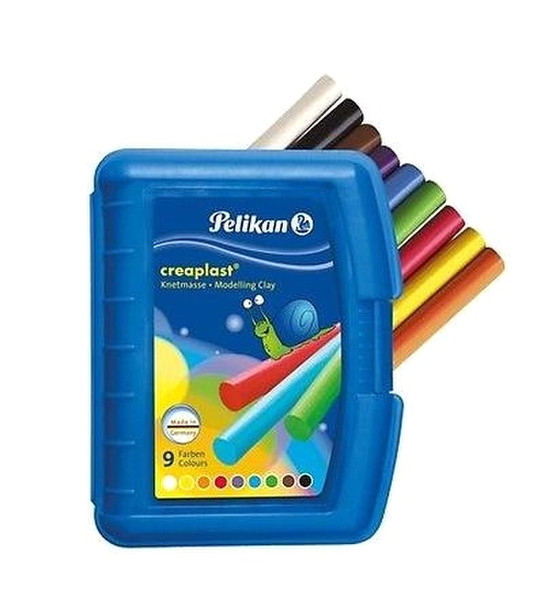 Pelikan 622415 Modeling dough 300g Schwarz, Blau, Braun, Grün, Rot, Violett, Weiß, Gelb 1Stück(e) Modellier-Verbrauchsmaterial für Kinder