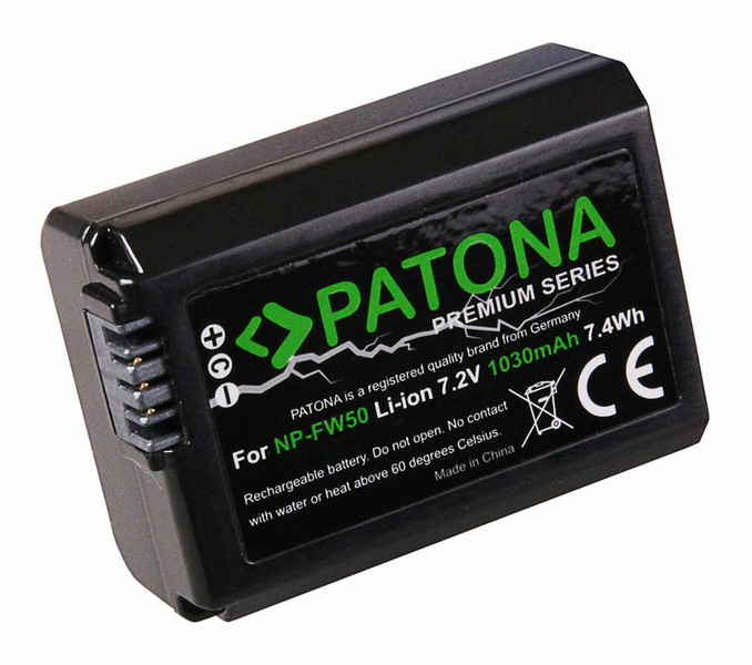 PATONA 1248 Lithium-Ion 1030mAh 7.2V rechargeable battery