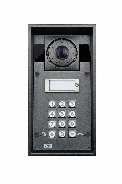 2N Telecommunications EntryCom IP Force Black door intercom system