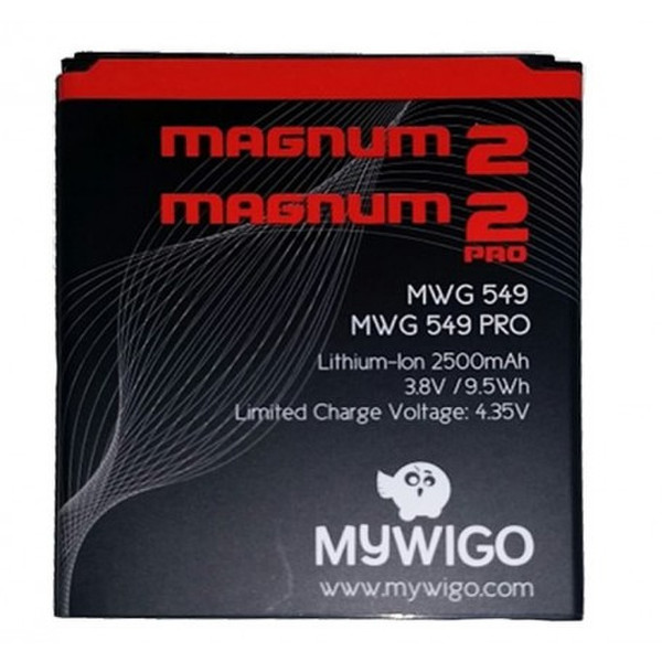 MyWiGo 54914025 Lithium-Ion 2500mAh 3.8V rechargeable battery