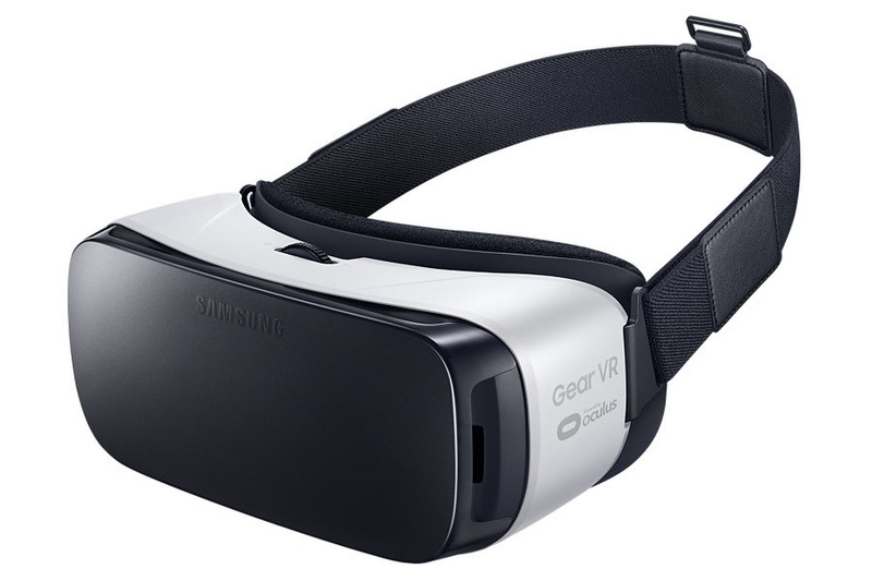 Samsung Gear VR Smartphone-based head mounted display 318g Schwarz, Weiß