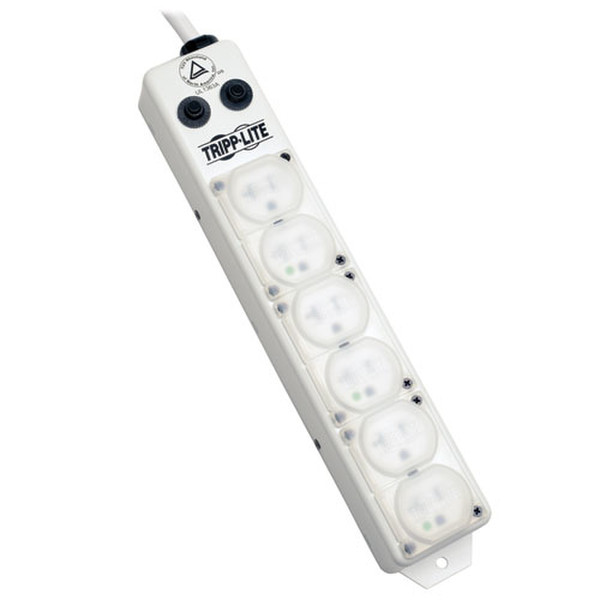 Tripp Lite PS625HG20AOEM 6AC outlet(s) 120V 7.62m White surge protector