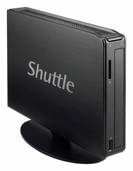 Shuttle XS35V5 BGA1170 1.6GHz N3050 Black PC/workstation barebone