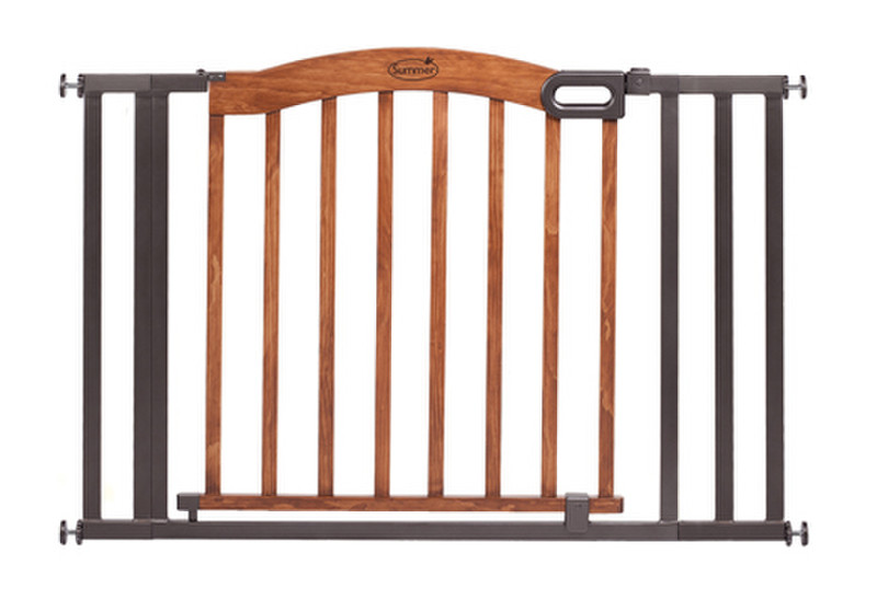 Summer Infant 27070 Metal,Wood Black,Wood baby safety gate