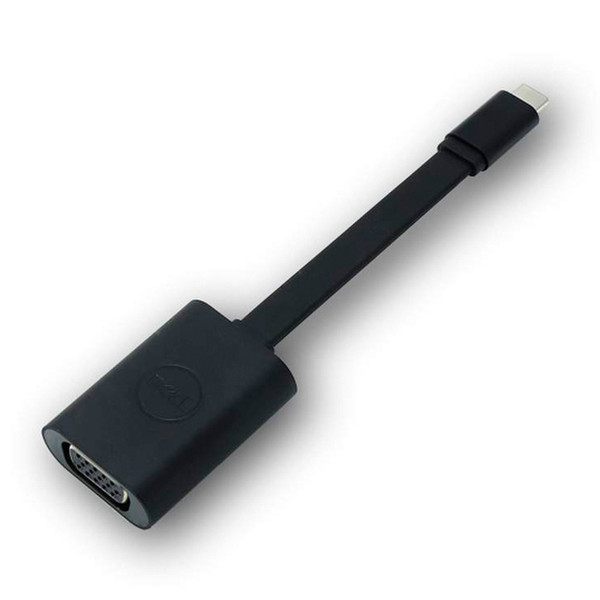 DELL DBQBNBC064 USB C VGA (D-Sub) Черный адаптер для видео кабеля