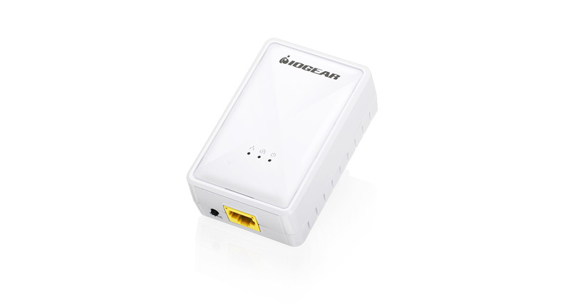 iogear GPLWE150 200Мбит/с Подключение Ethernet Wi-Fi Белый 1шт PowerLine network adapter