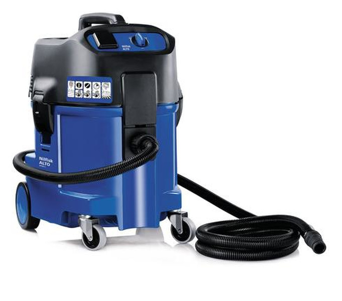 Nilfisk Attix 560-21 XC Drum vacuum cleaner 45L 1500W Black,Blue