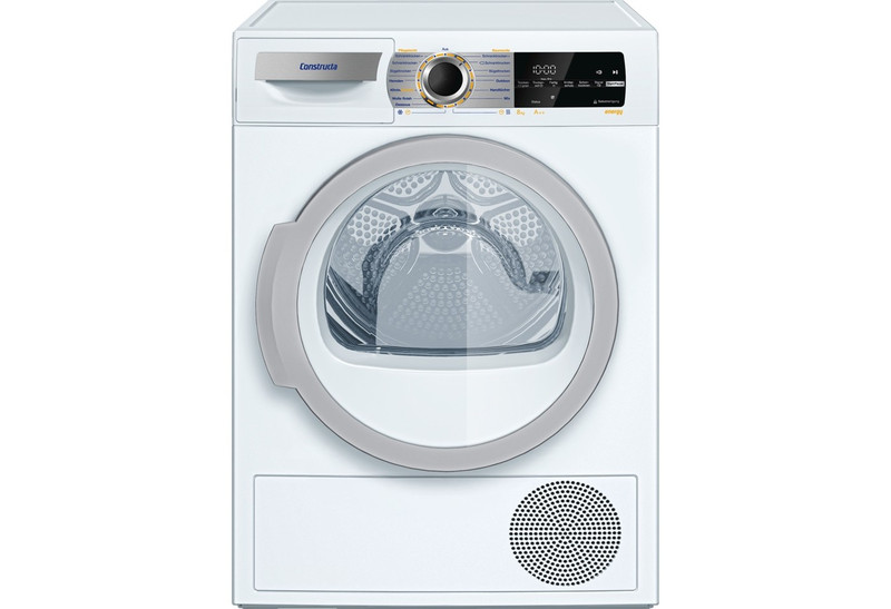 Constructa CWK5W460 freestanding Front-load 8kg A++ White tumble dryer