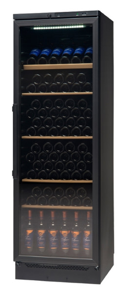 Vestfrost VKG 571 freestanding Black 106bottle(s) wine cooler