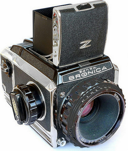 Bronica S2A пленочный фотоаппарат