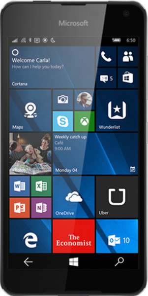 Microsoft Lumia 650 Single SIM 4G 16GB Black smartphone