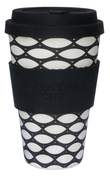 Ecoffee Cup Basketcase Black,White 1pc(s) cup/mug