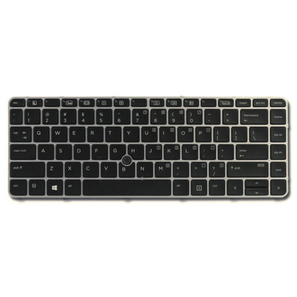 HP Backlit keyboard assembly (United Kingdom) Keyboard