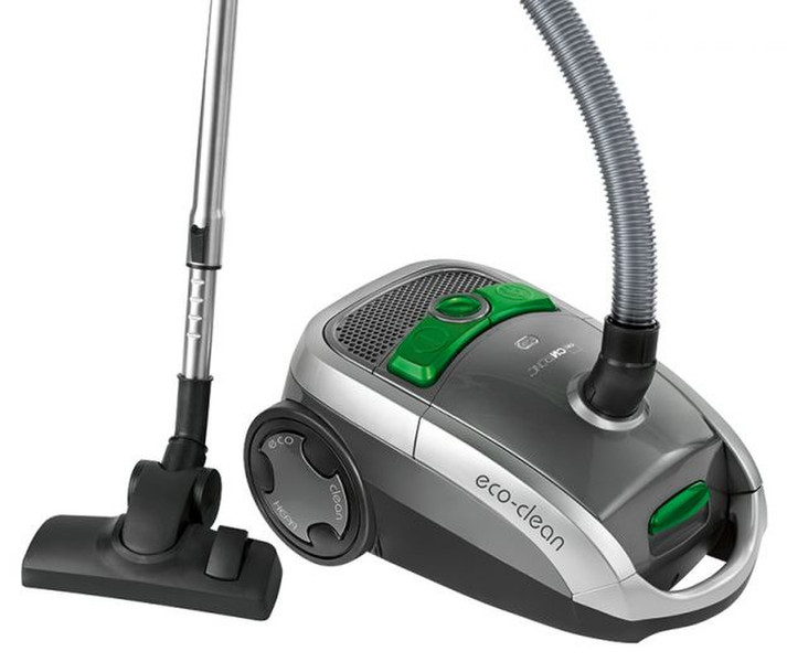 Clatronic BS 1288 Cylinder vacuum cleaner 800W A Green,Grey,Silver