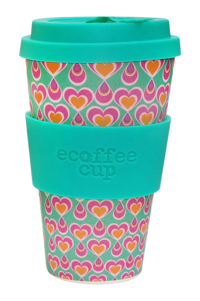 Ecoffee Cup Itchykoo Розовый, Бирюзовый 1шт чашка/кружка