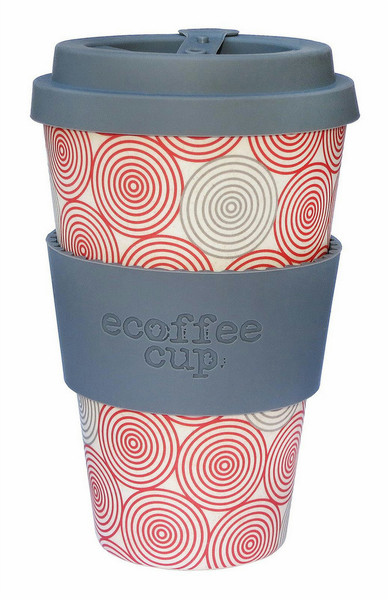 Ecoffee Cup Swirl Grau, Rot, Weiß 1Stück(e) Tasse & Becher