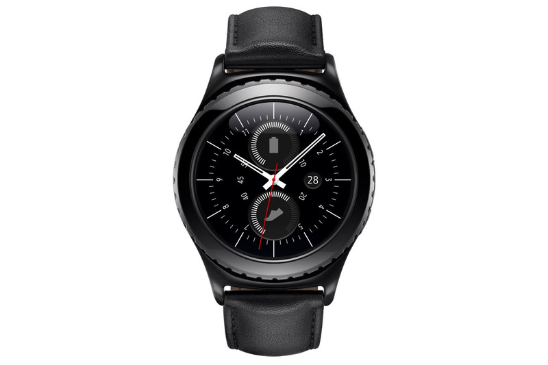 Samsung Gear S2 Classic 1.2Zoll SAMOLED 42g Schwarz Smartwatch