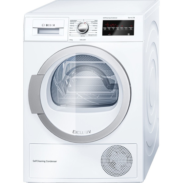 Bosch WTW85490NL freestanding Front-load 8kg A++ White tumble dryer