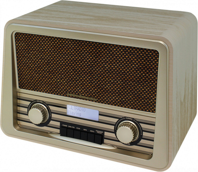 Soundmaster NR920HBR Tragbar Digital Beige Radio
