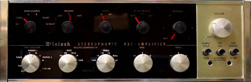 McIntosh C20 audio amplifier