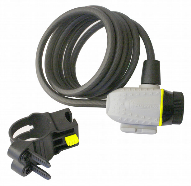 Ertedis 801026 Black,Grey 1800mm Cable lock bicycle/motorcycle lock