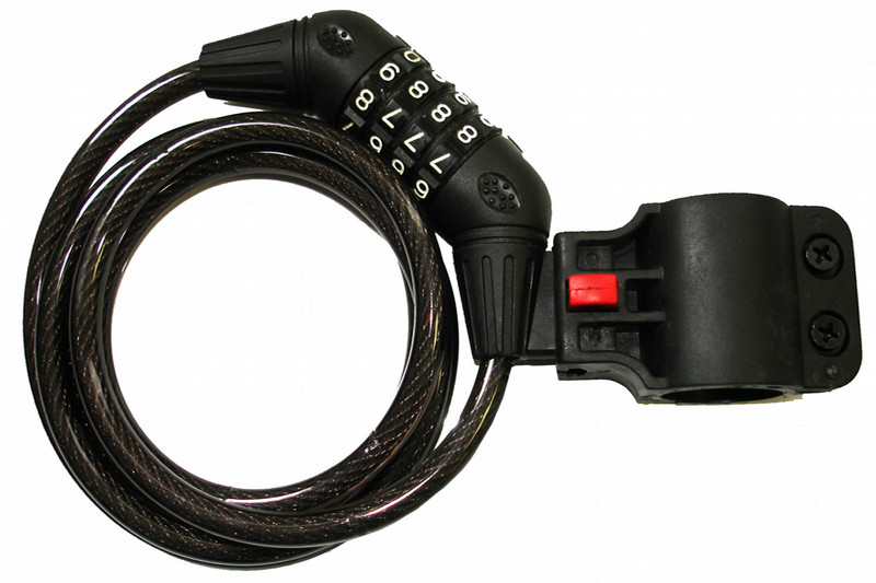 Durca 801044 Black 1500mm Cable lock bicycle/motorcycle lock