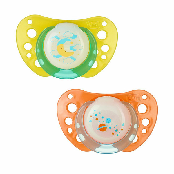 Chicco Physio Air Classic baby pacifier Silicone Multicolour
