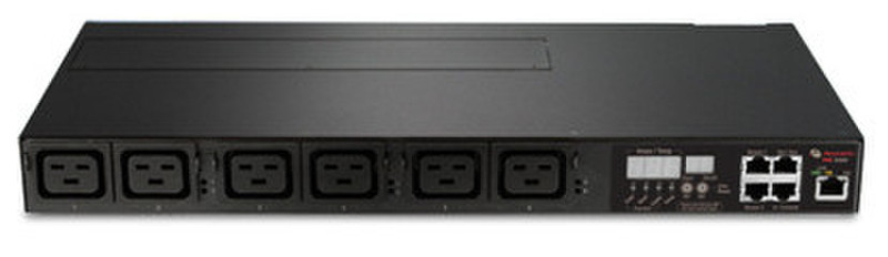 Vertiv PM 3000 Horizontal Model 1U Black power distribution unit (PDU)