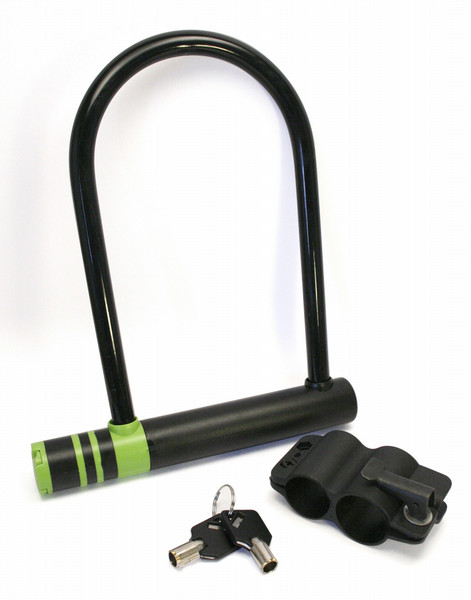 Ertedis 801050 Black,Green U-lock bicycle/motorcycle lock