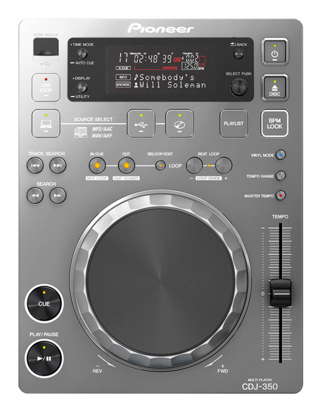 Pioneer CDJ-350-S Audio-Mixer