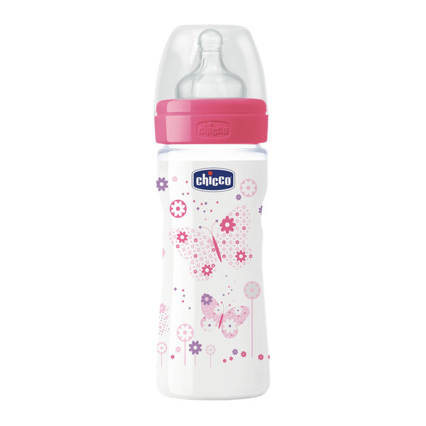 Chicco 00070723100000 250ml Polypropylene (PP) Pink,White feeding bottle