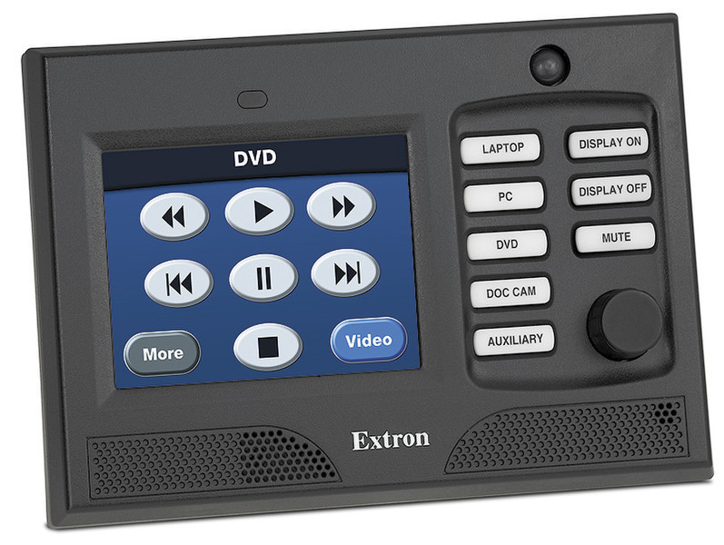 Extron TLP 350MV Verkabelt Touchscreen/Drucktasten Schwarz, Weiß