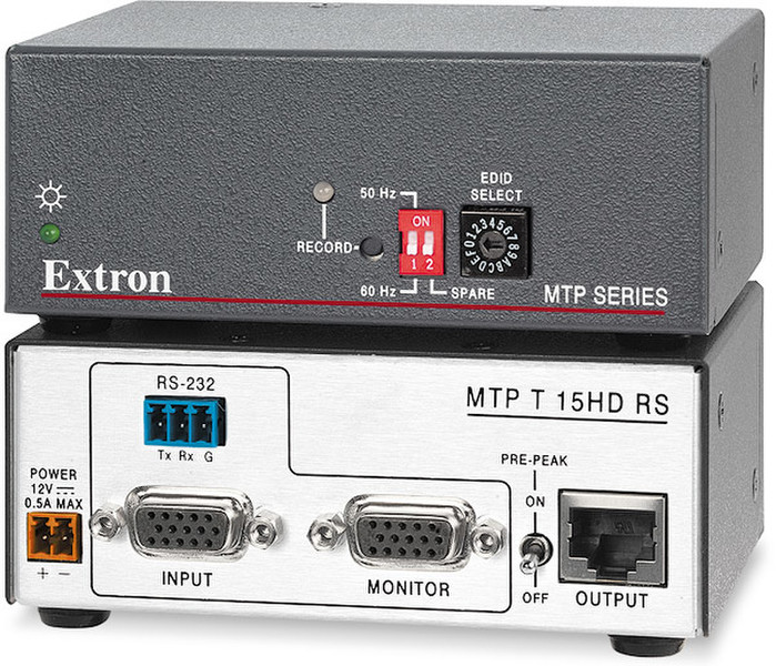 Extron MTP T 15HD RS AV transmitter Grey