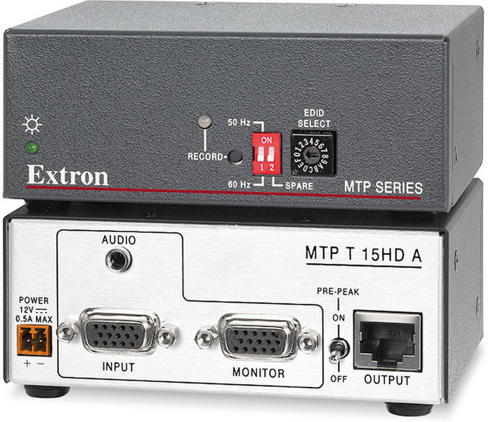 Extron MTP T 15HD A AV transmitter Schwarz, Grau