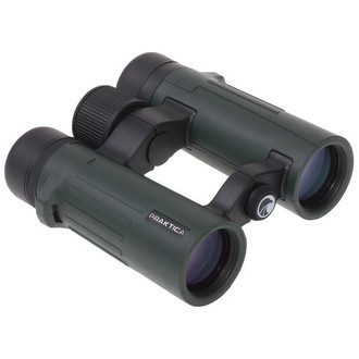 Praktica Pioneer 10x34 Waterproof Binoculars Dach Grün Fernglas