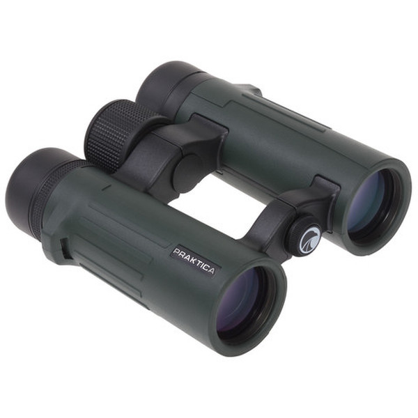 Praktica Pioneer 10x34 Waterproof Binoculars Roof Green binocular