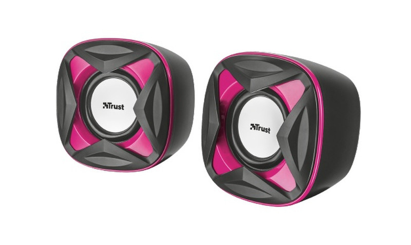 Trust Xilo Compact 2.0 4W Black,Pink